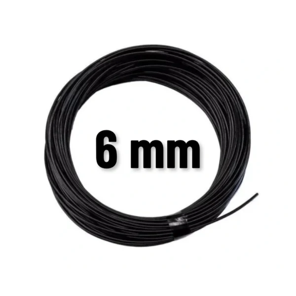 Cable de Acero Forrado 6 mm / envainado / recubierto para máquinas de gimnasio